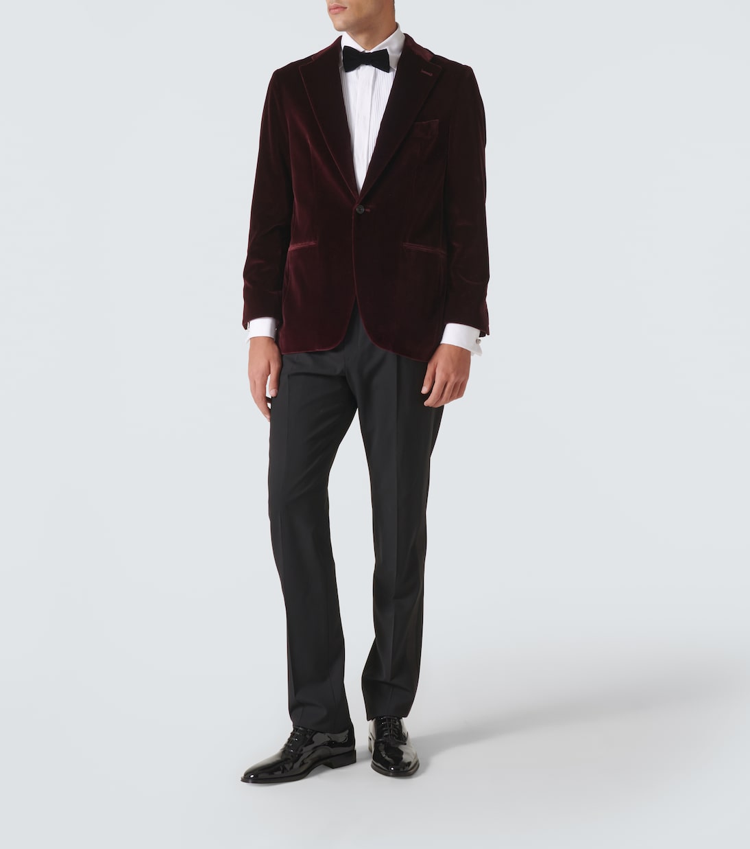 Cotton velvet blazer | Rubinacci