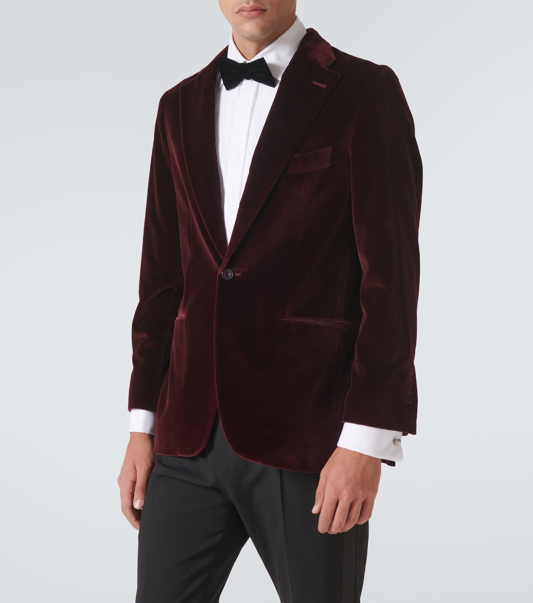 Cotton velvet blazer | Rubinacci