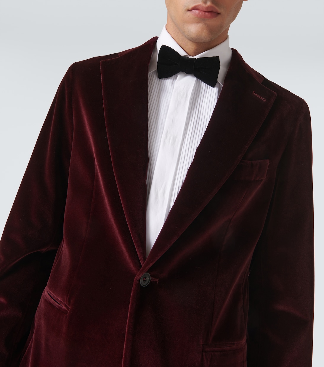Cotton velvet blazer | Rubinacci
