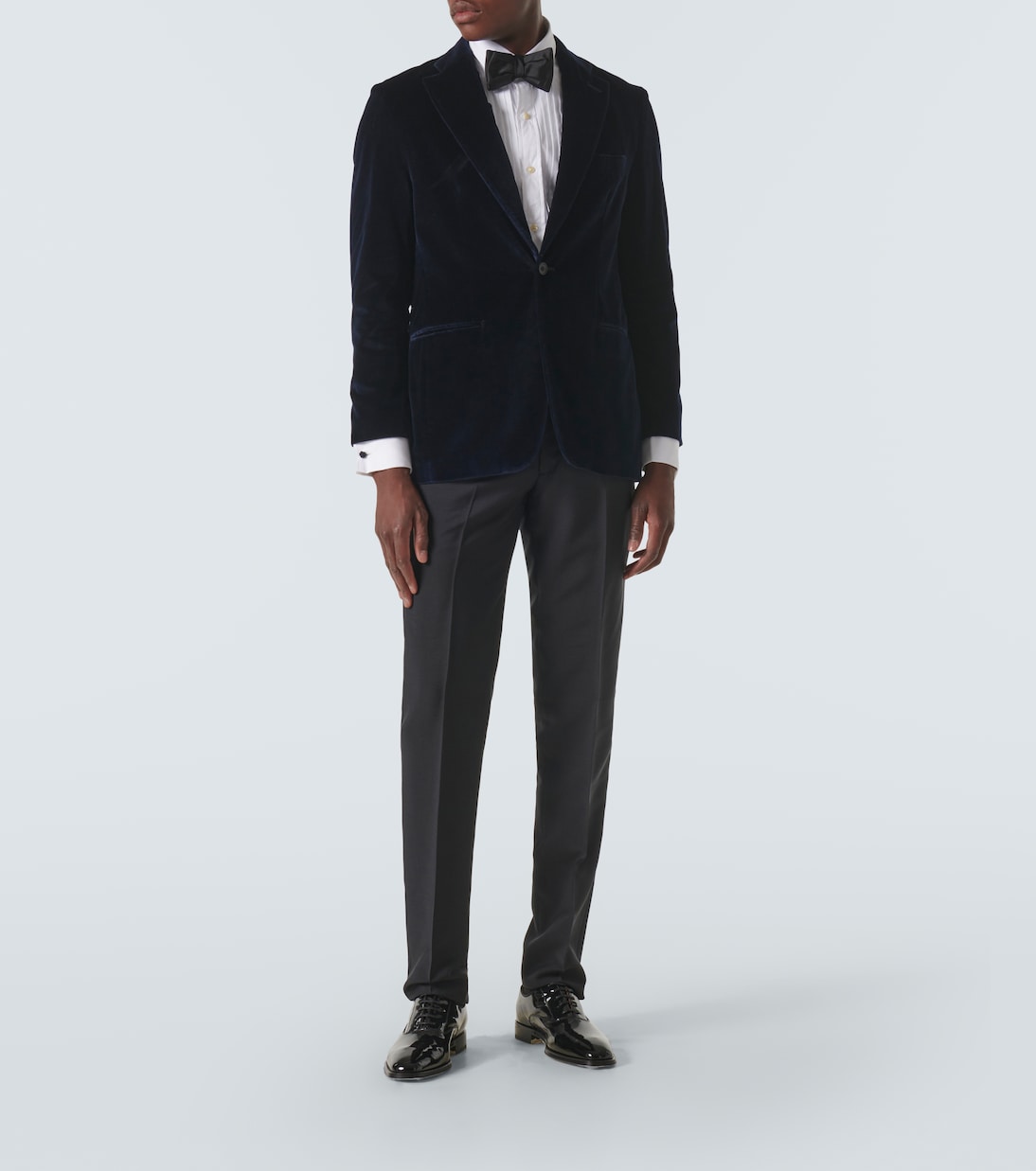 Blazer aus Baumwollsamt | Rubinacci