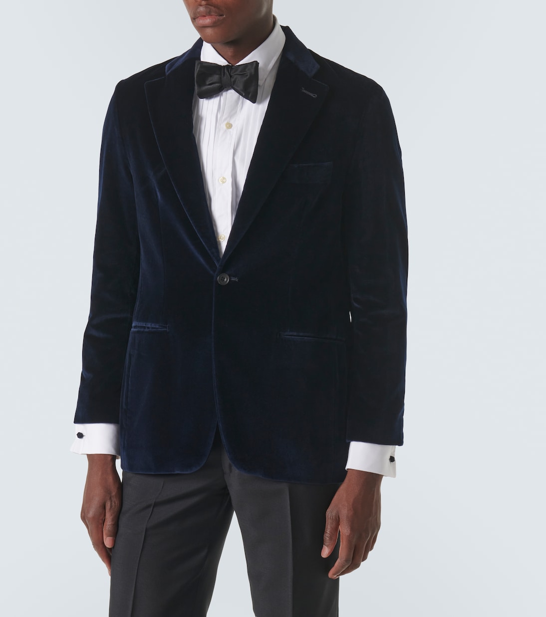Blazer aus Baumwollsamt | Rubinacci
