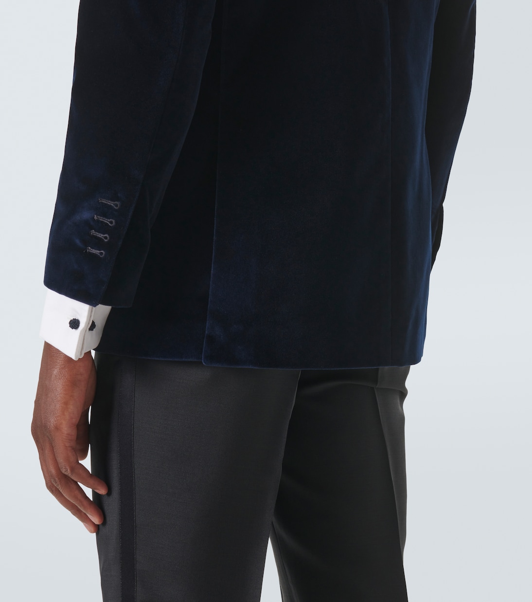 Blazer aus Baumwollsamt | Rubinacci