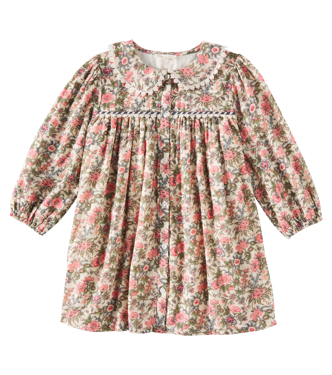Bedrucktes Kleid Marlotta aus Baumwolle | Louise Misha