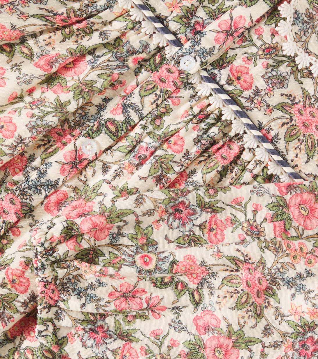 Bedrucktes Kleid Marlotta aus Baumwolle | Louise Misha