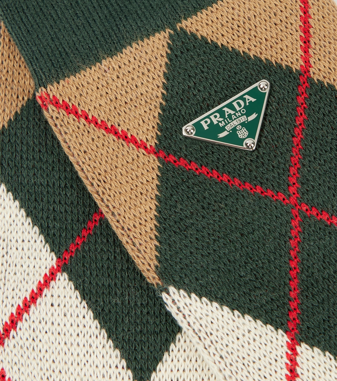Calze Argyle in misto cotone | Prada