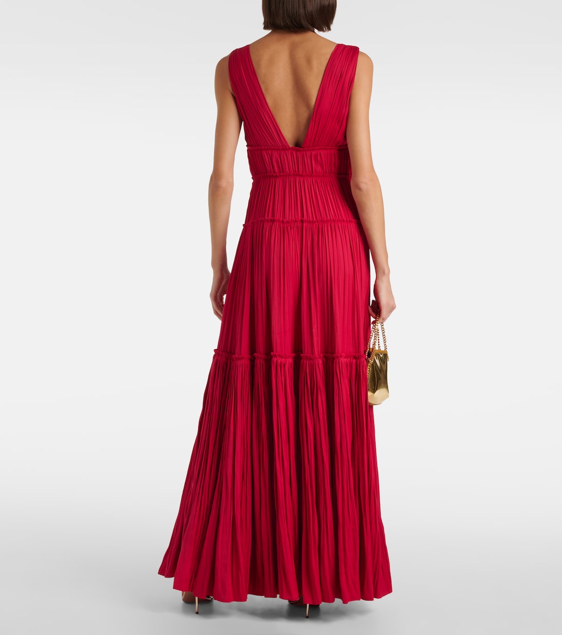 Mandi pleated gown | Simkhai