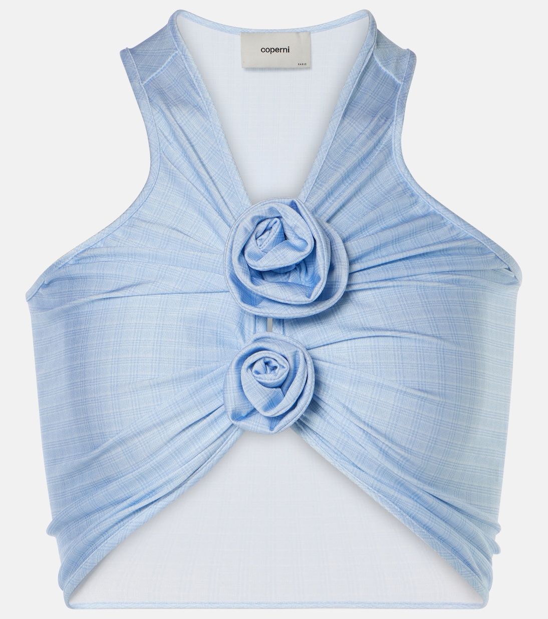 Top raccourci à fleurs | Coperni