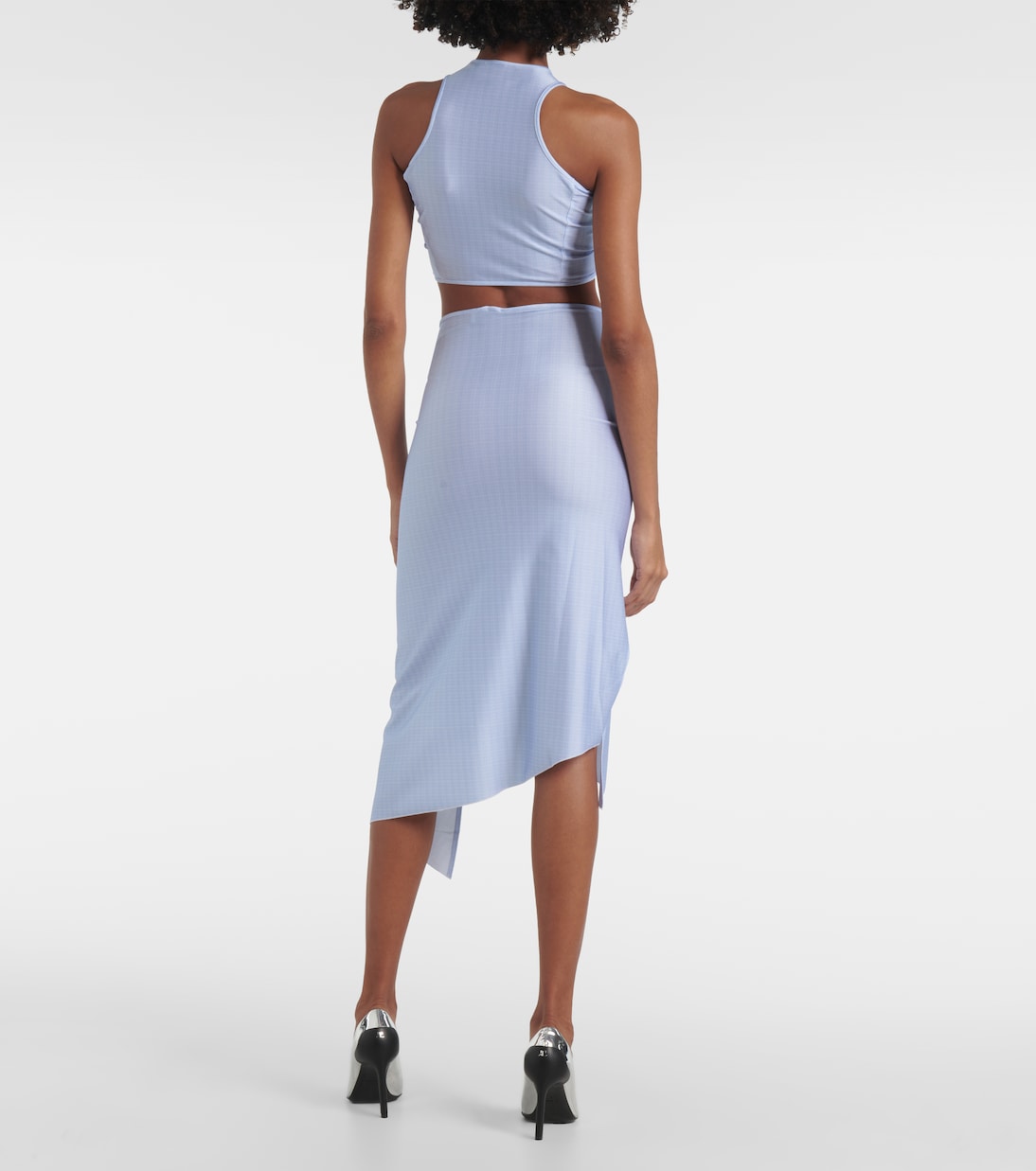 Top raccourci à fleurs | Coperni
