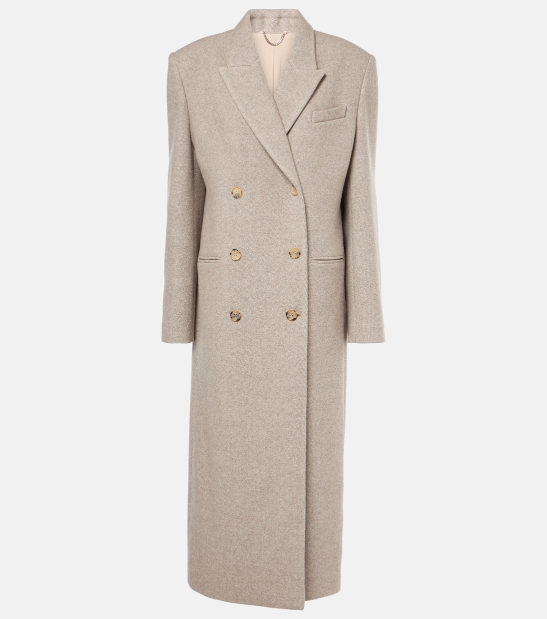 Double-breasted wool-blend coat | Magda Butrym