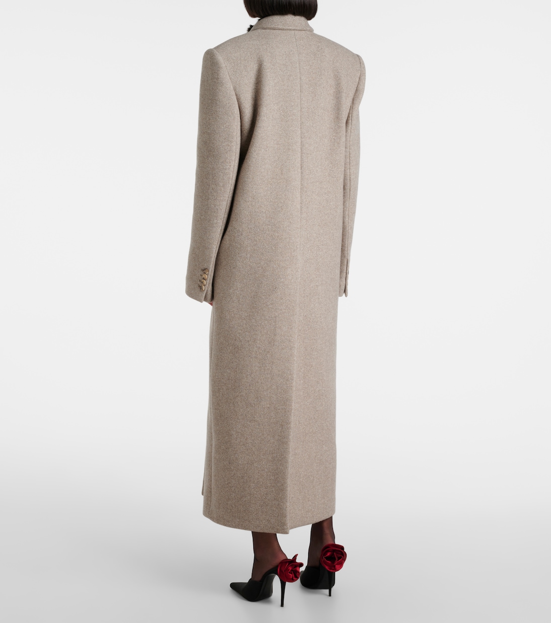 Double-breasted wool-blend coat | Magda Butrym