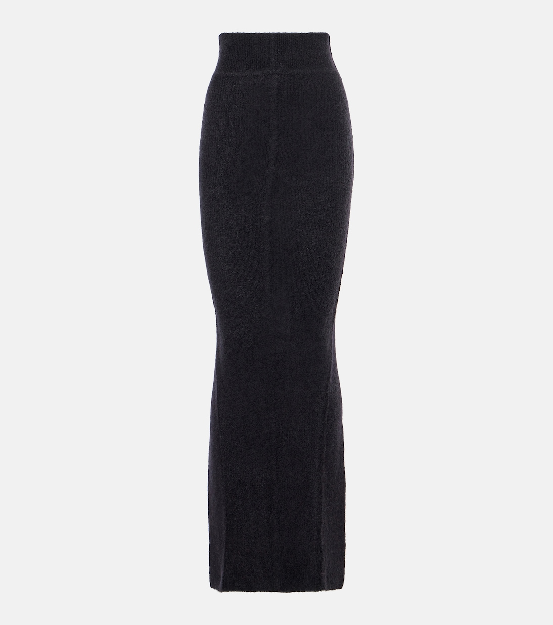 Pillar alpaca and wool-blend maxi skirt | Rick Owens