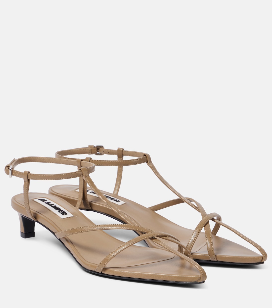 35 레더 샌들 | Jil Sander