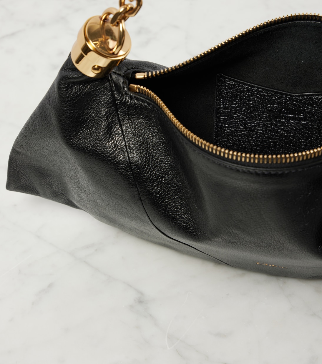 Borsa a spalla Foulard Small in pelle | Chloé