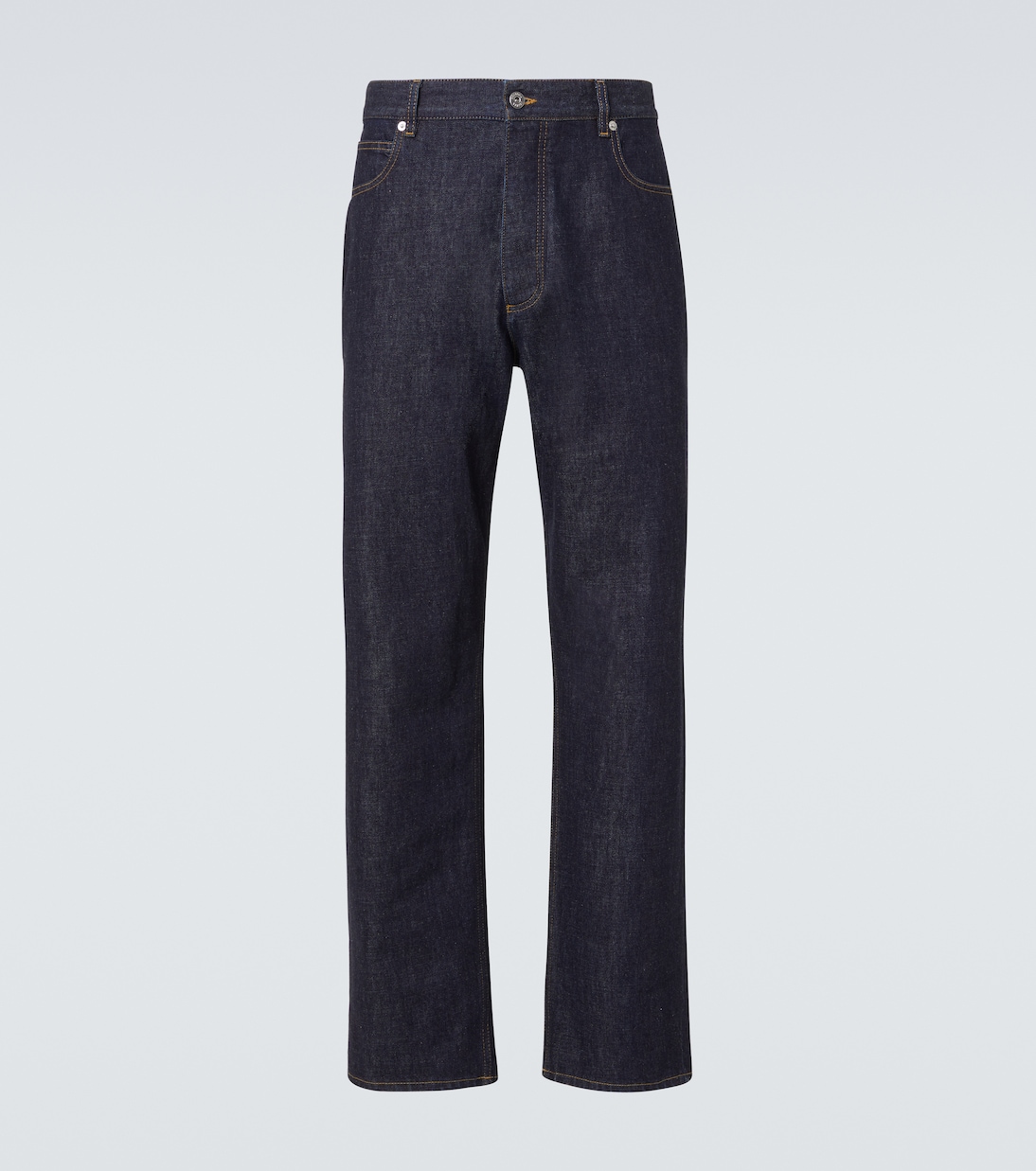 Jeans anchos de tiro medio | Bottega Veneta