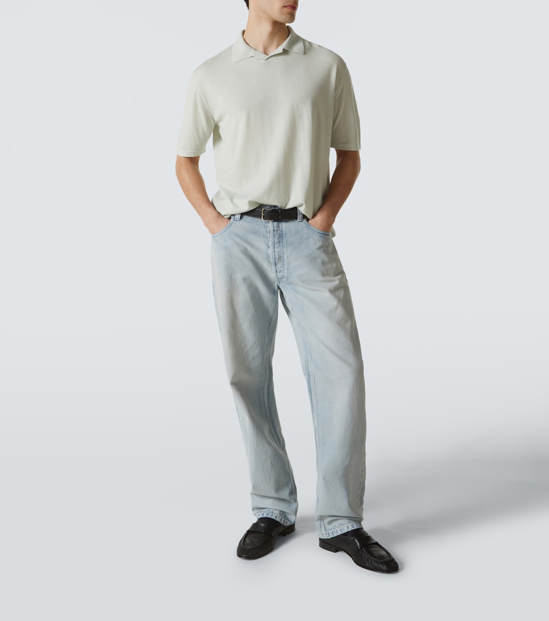 Mauro knitted virgin wool top | The Row