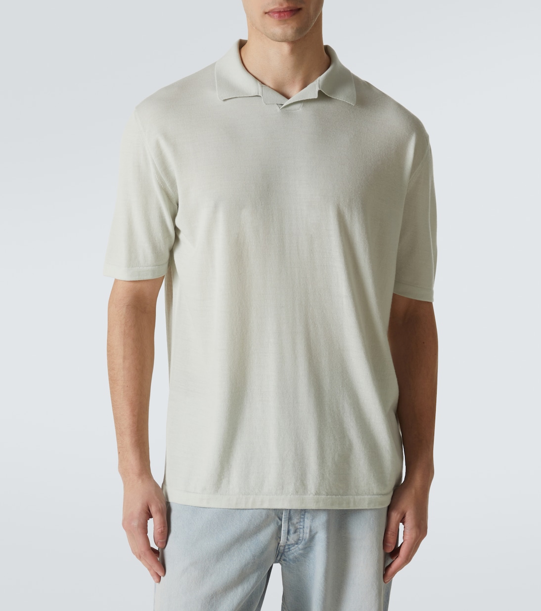 Mauro knitted virgin wool top | The Row
