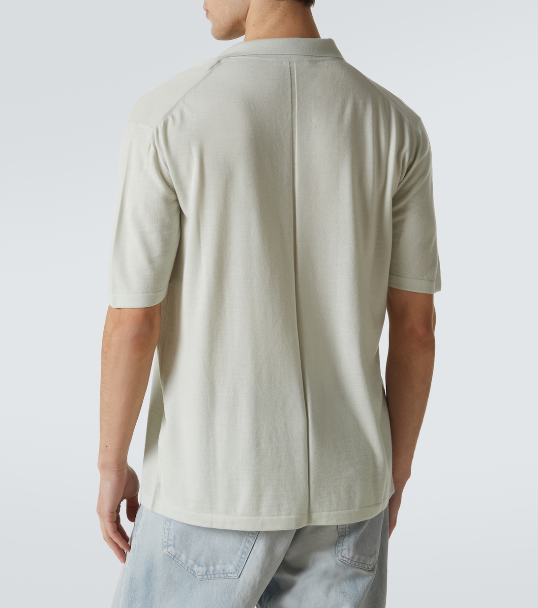 Mauro knitted virgin wool top | The Row