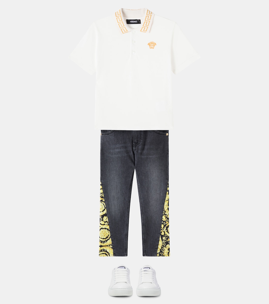 Jean droit Barocco | Versace Kids