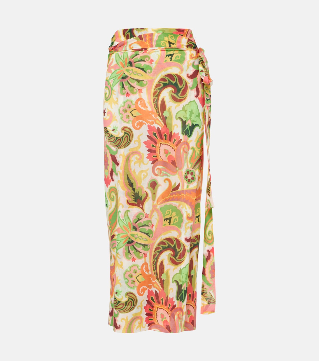 Pareo de algodón y seda floral | Etro