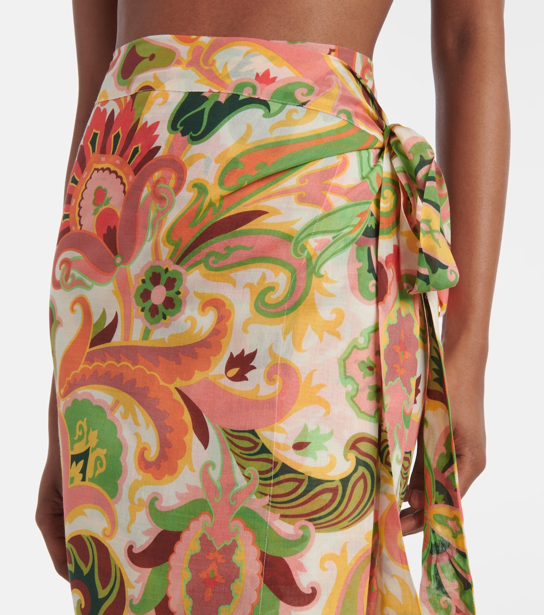 Pareo de algodón y seda floral | Etro