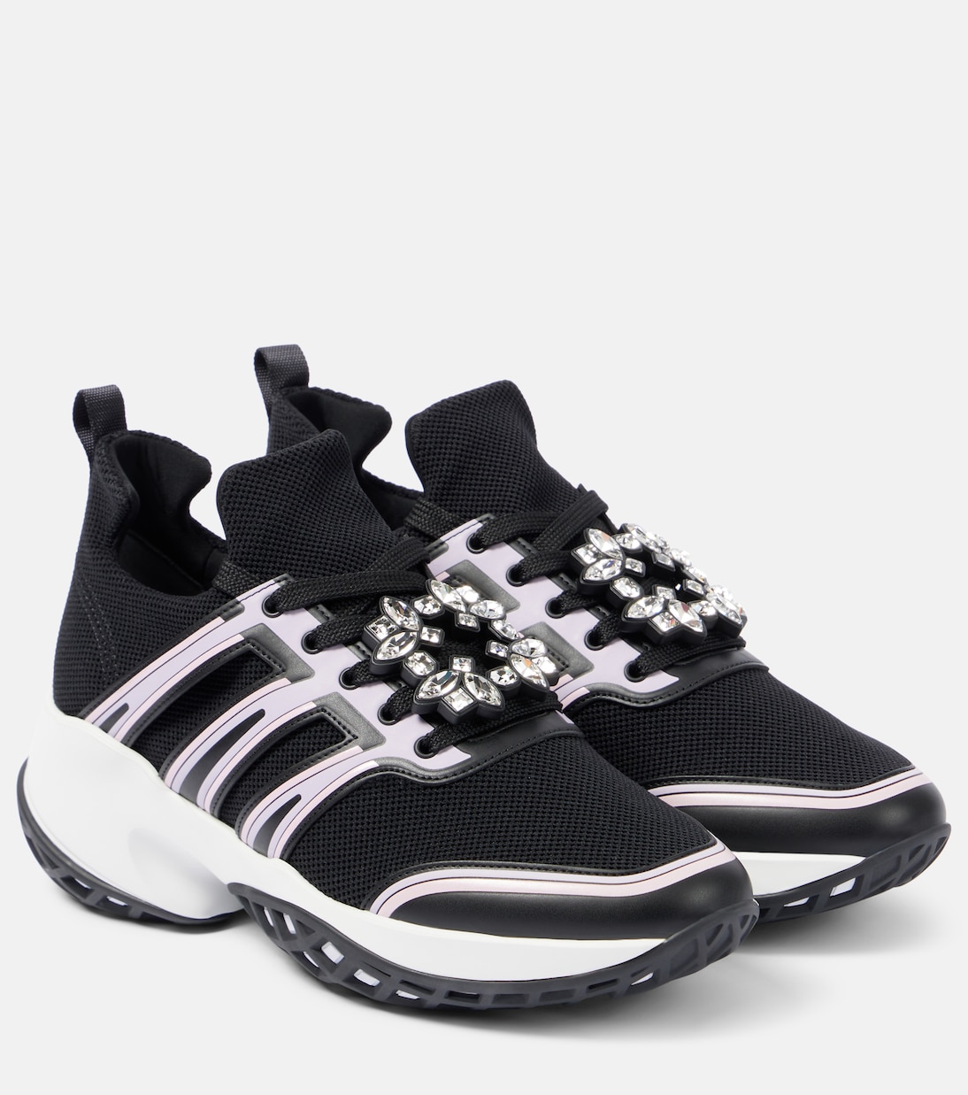 Scarpe da ginnastica Viv Run in mesh di Roger Vivier per uno stile giovane e dinamico