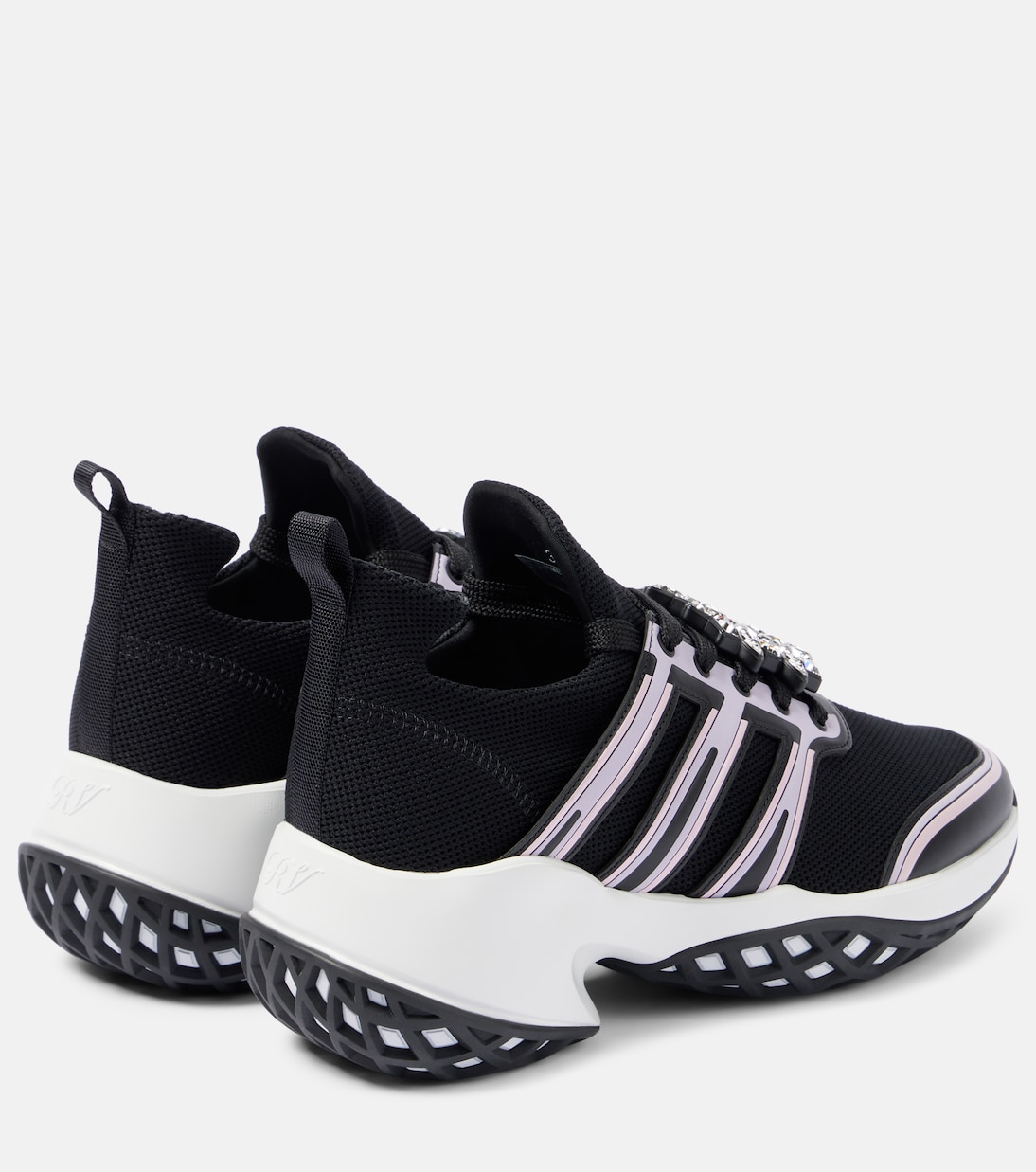 Scarpe da ginnastica Viv Run in mesh di Roger Vivier per uno stile giovane e dinamico