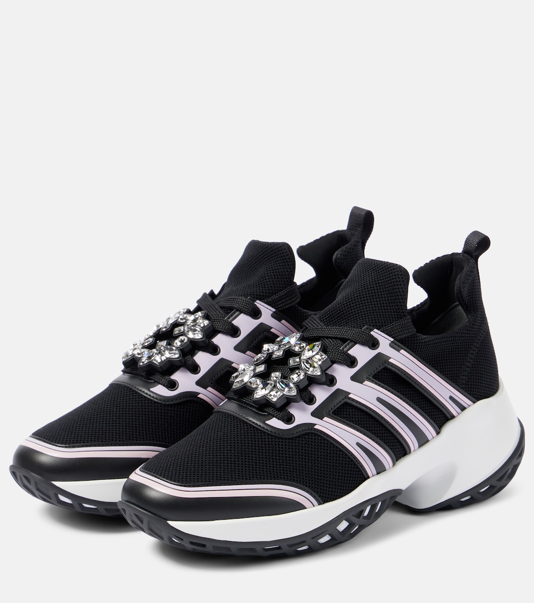 Scarpe da ginnastica Viv Run in mesh di Roger Vivier per uno stile giovane e dinamico