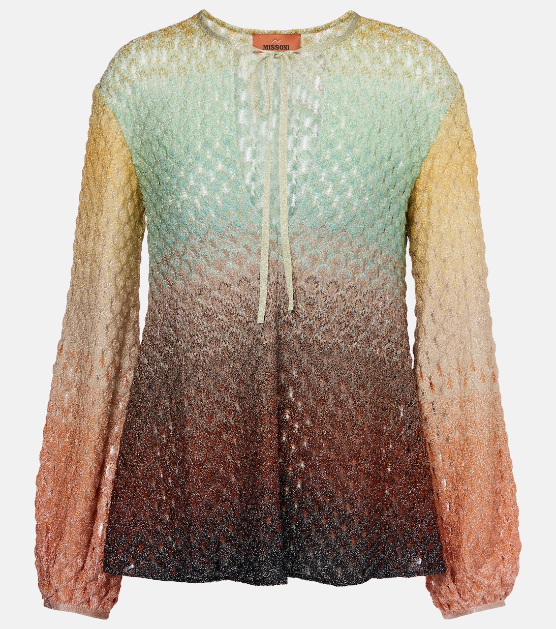 Top aus Häkelstrick | Missoni