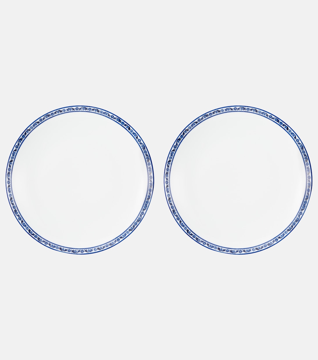 Set Blu Mediterraneo di 2 piatti piani | Dolce&Gabbana Casa