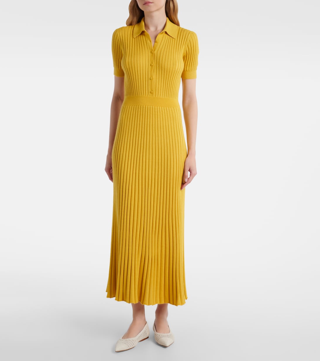 Polokleid aus Kaschmir und Seide | Gabriela Hearst