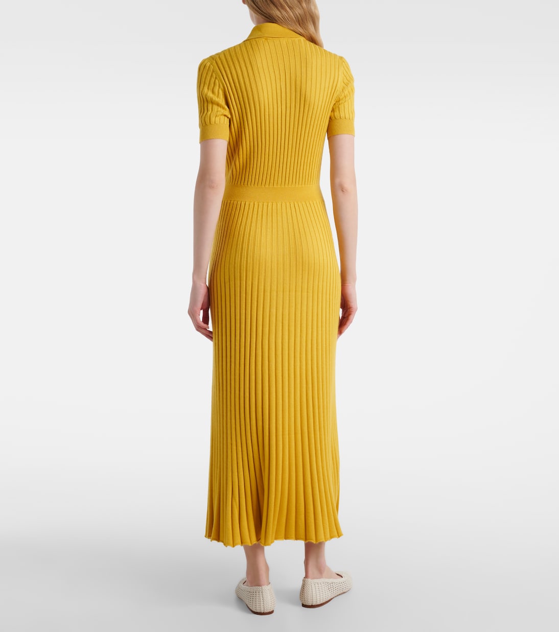 Polokleid aus Kaschmir und Seide | Gabriela Hearst