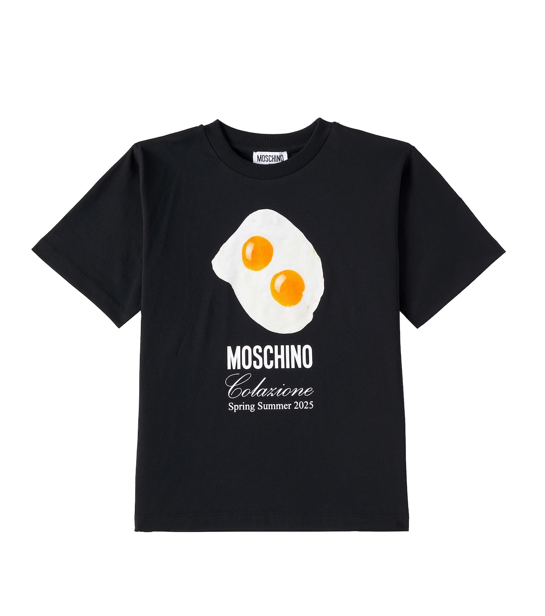 Camiseta en jersey de algodón estampada | Moschino Kids