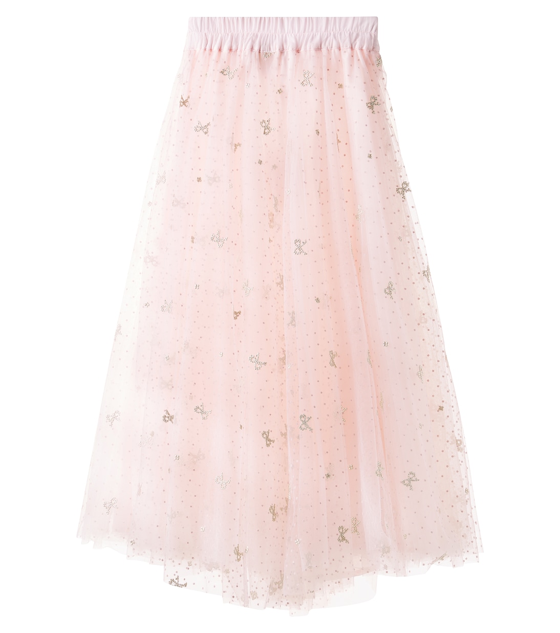Gonna in tulle con stampa floreale | Petite Amalie  