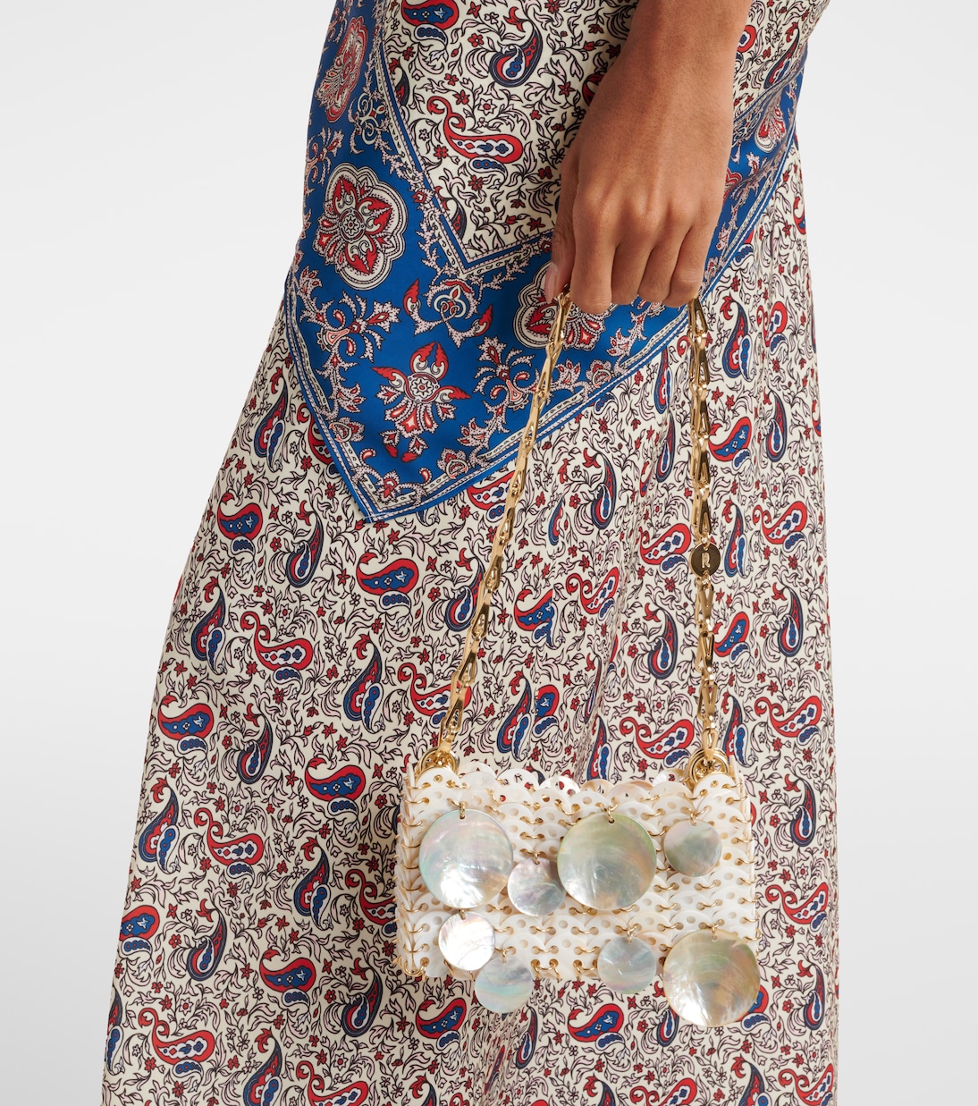 1969 Nano embellished shoulder bag | Rabanne