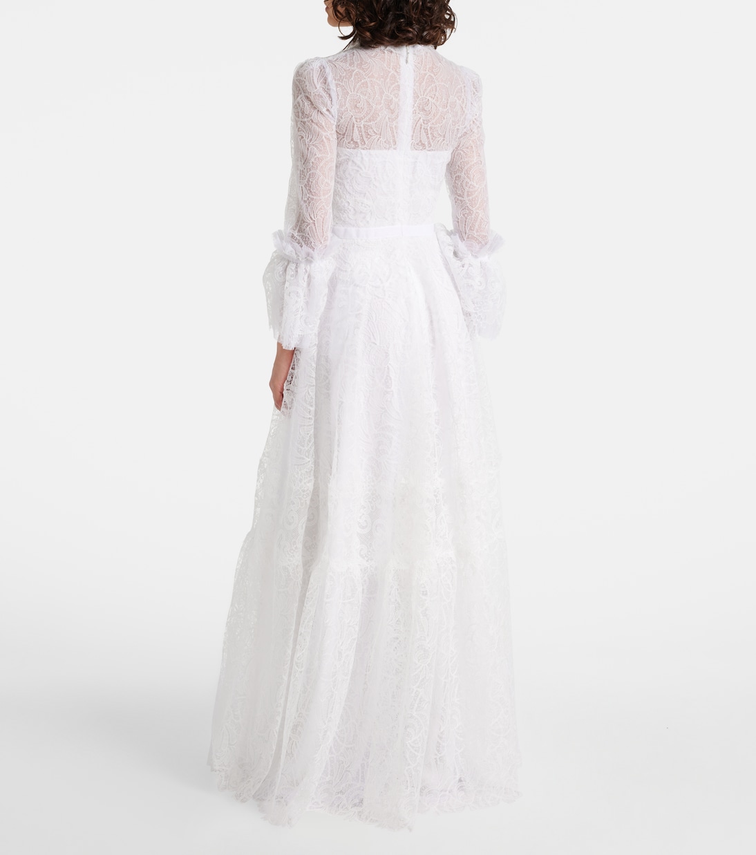 Abito da sposa in pizzo | Costarellos