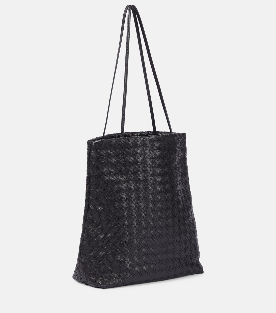 Lilou woven leather shoulder bag | The Row