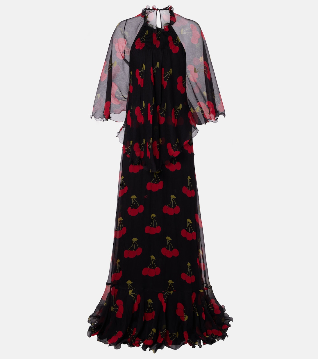 Robe aus Seidenchiffon | Valentino
