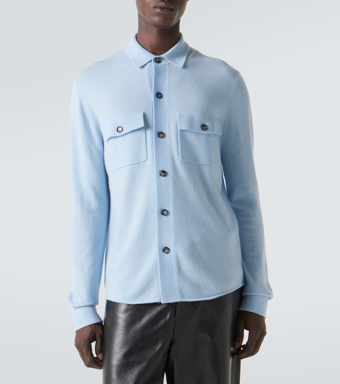 Sobrecamisa de lana y cachemir | Allude