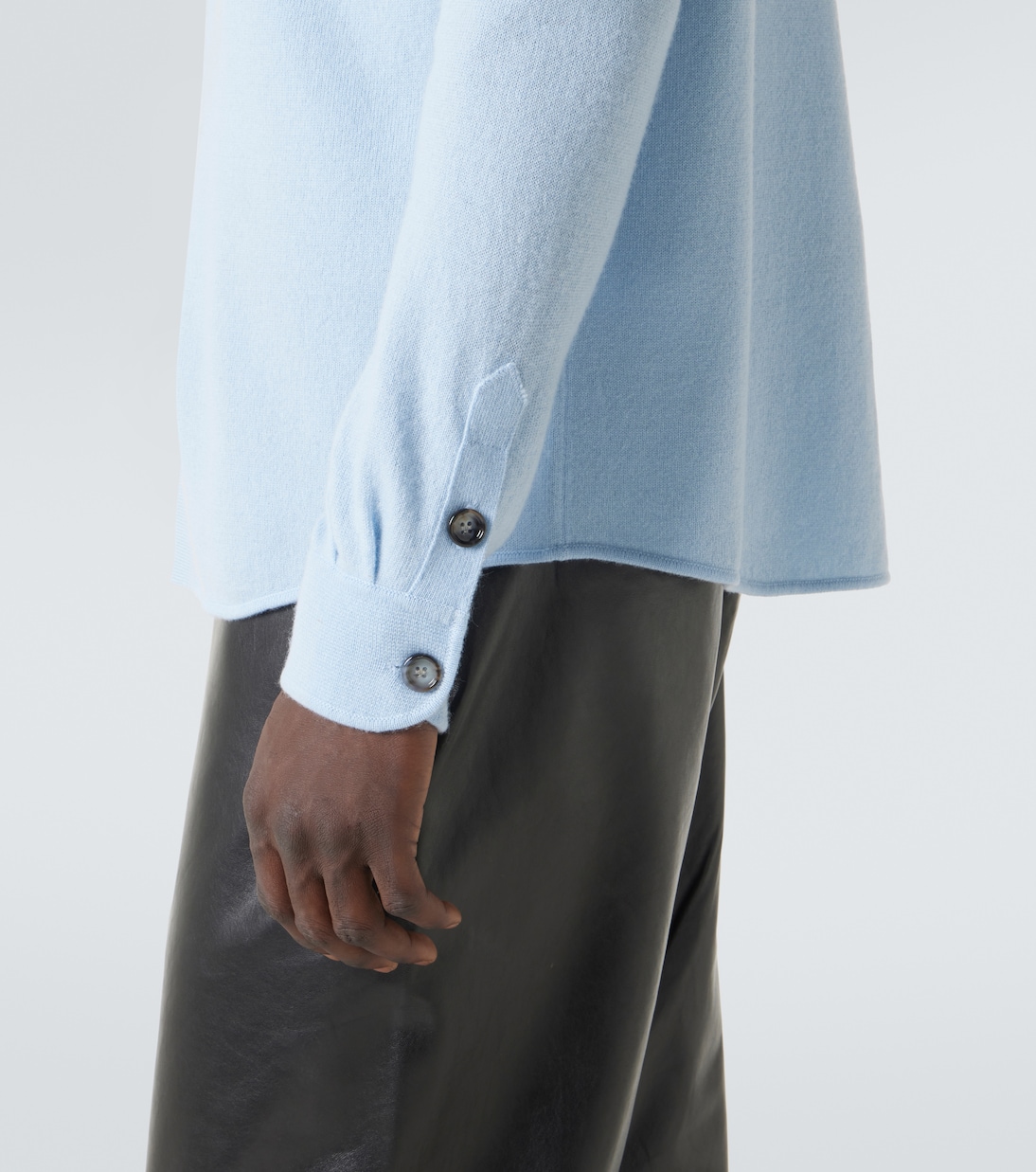Sobrecamisa de lana y cachemir | Allude