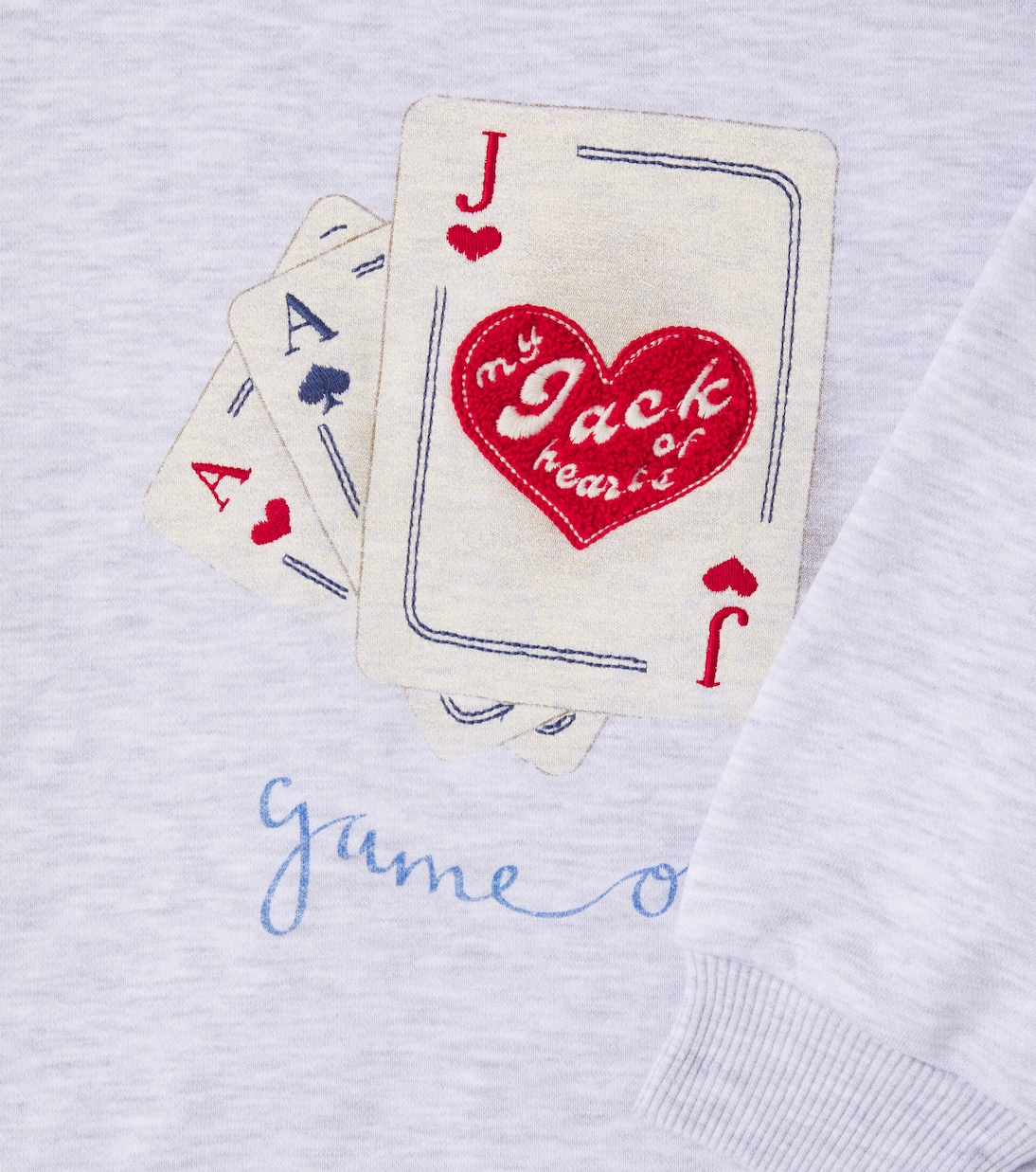 x RHW Jack printed cotton-blend sweatshirt | Konges Sløjd