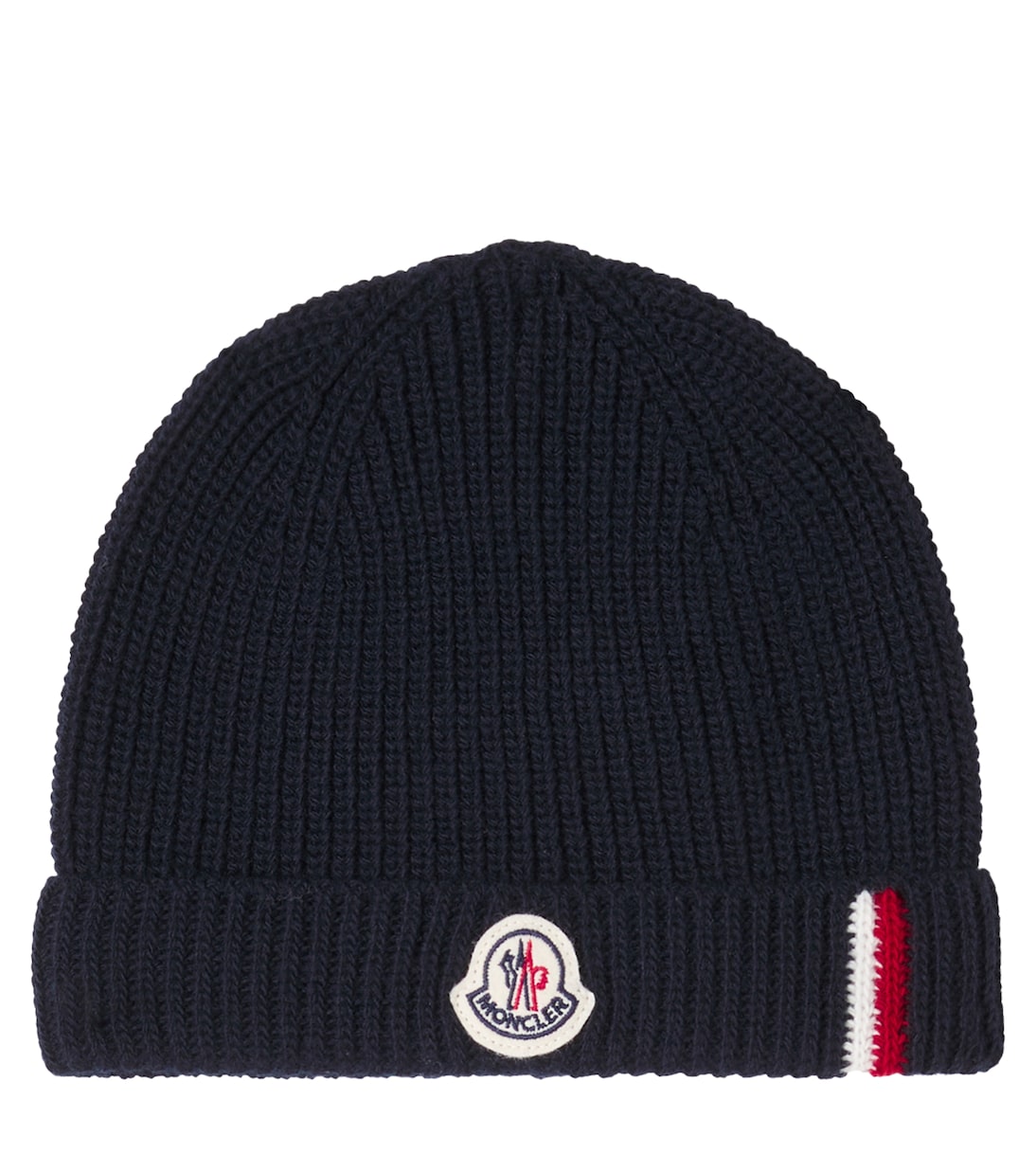 Ribbed-knit virgin wool beanie | Moncler Enfant