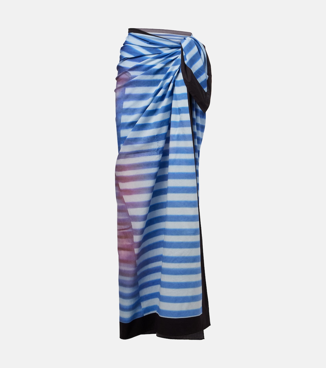 Printed cotton beach cover-up | Jean Paul Gaultier