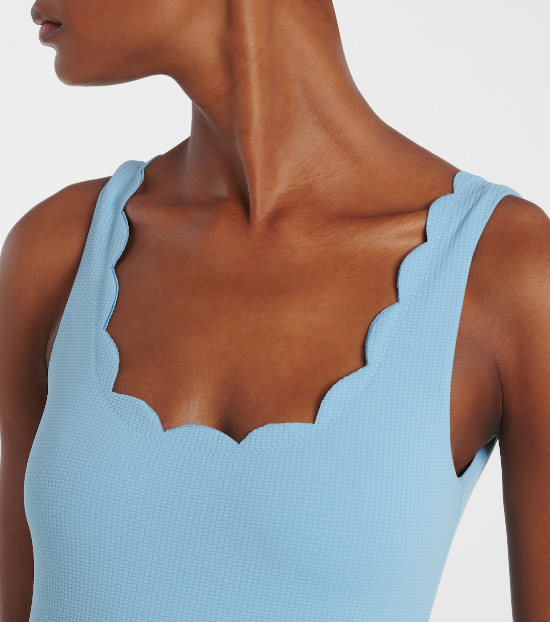 Palm Springs scalloped swimsuit | Marysia
