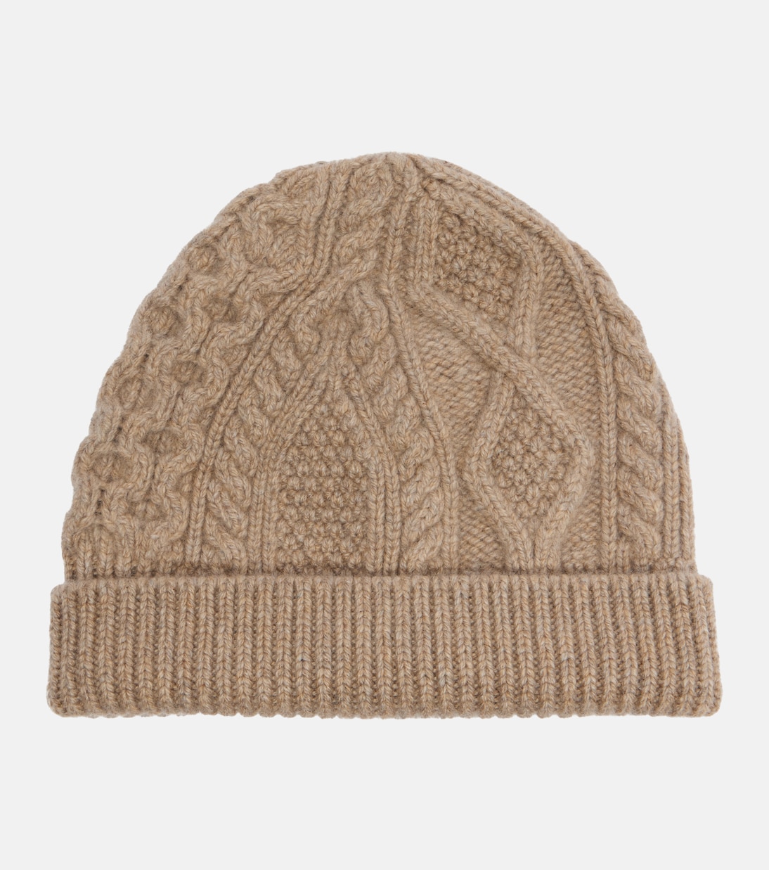 Cable-knit cashmere beanie | Loro Piana