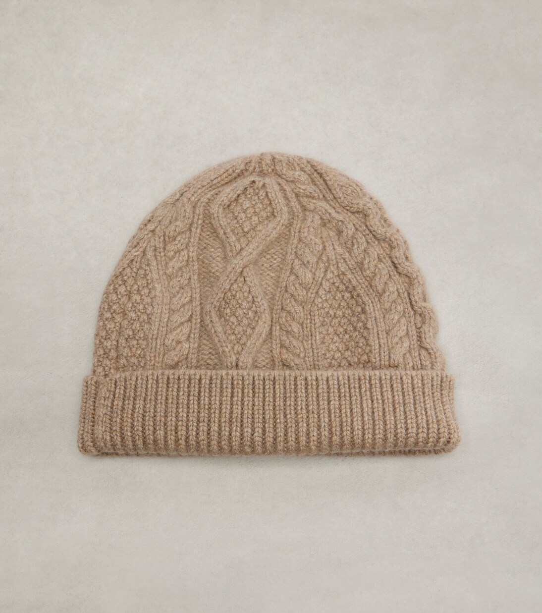 Cable-knit cashmere beanie | Loro Piana