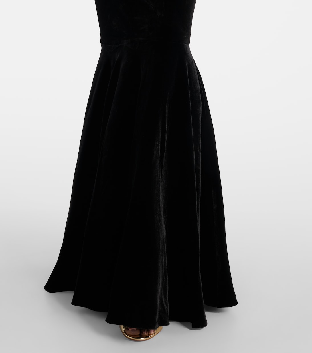 Chain-detail corset gown | Self-Portrait