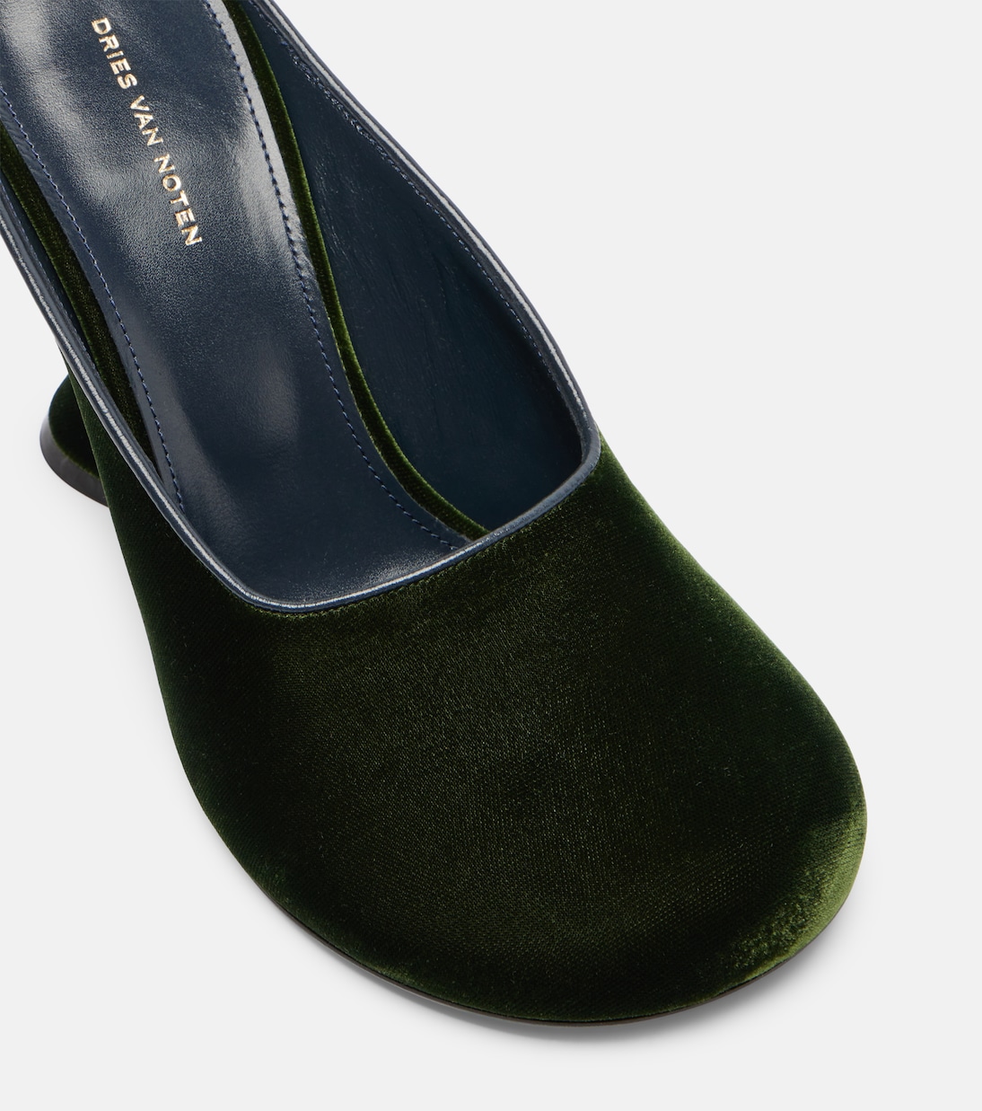 Wedges 95 aus Samt | Dries Van Noten