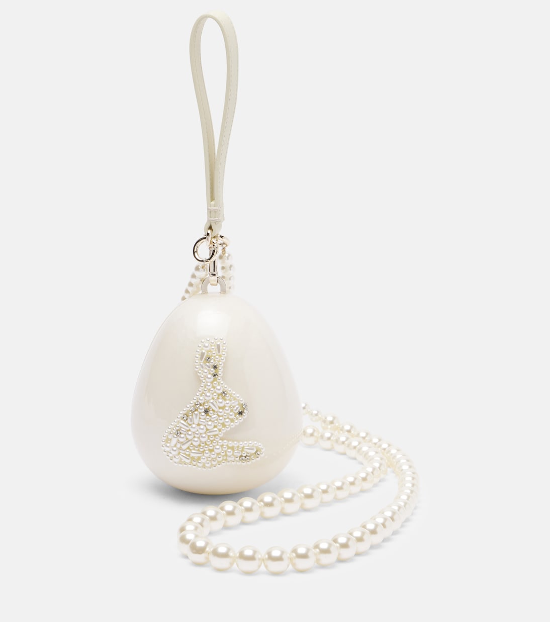 Clutch Egg con pelle | Simone Rocha