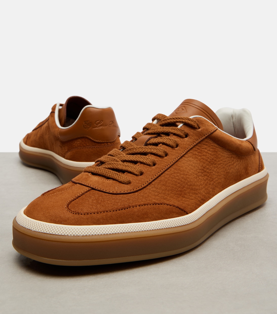 Tennis Walk leather sneakers | Loro Piana