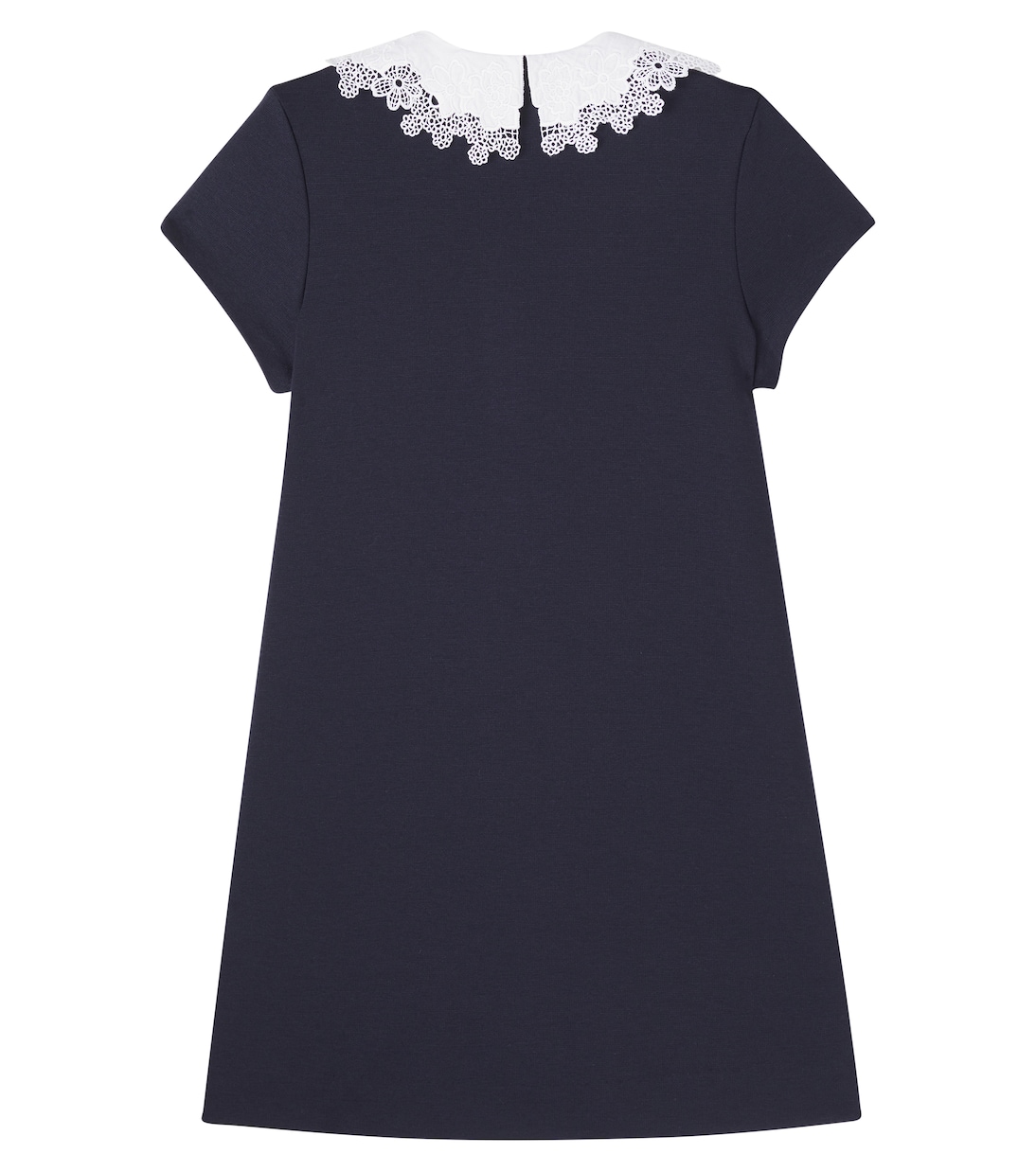 Lace-trimmed cotton dress | Tartine et Chocolat